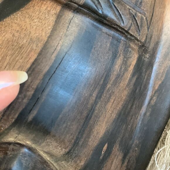 Hand Carved Wooden Senagalese Mask - Picture 17 of 17